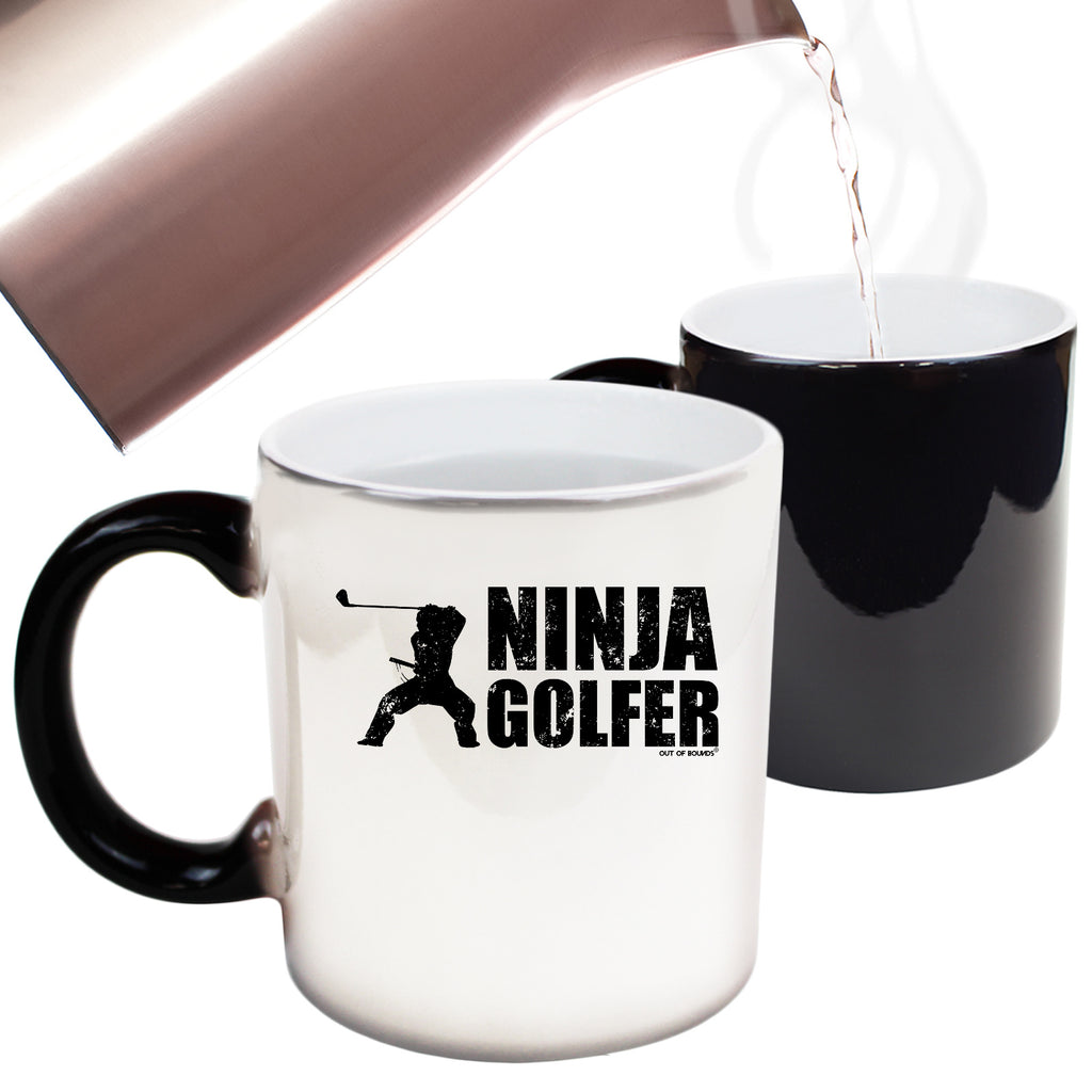 Oob Ninja Golf - Funny Colour Changing Mug