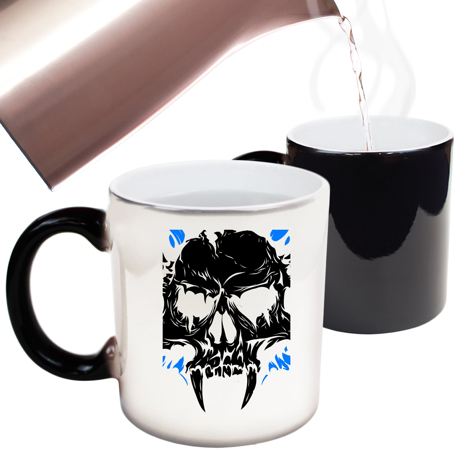 Vampire Skull - Funny Colour Changing Mug
