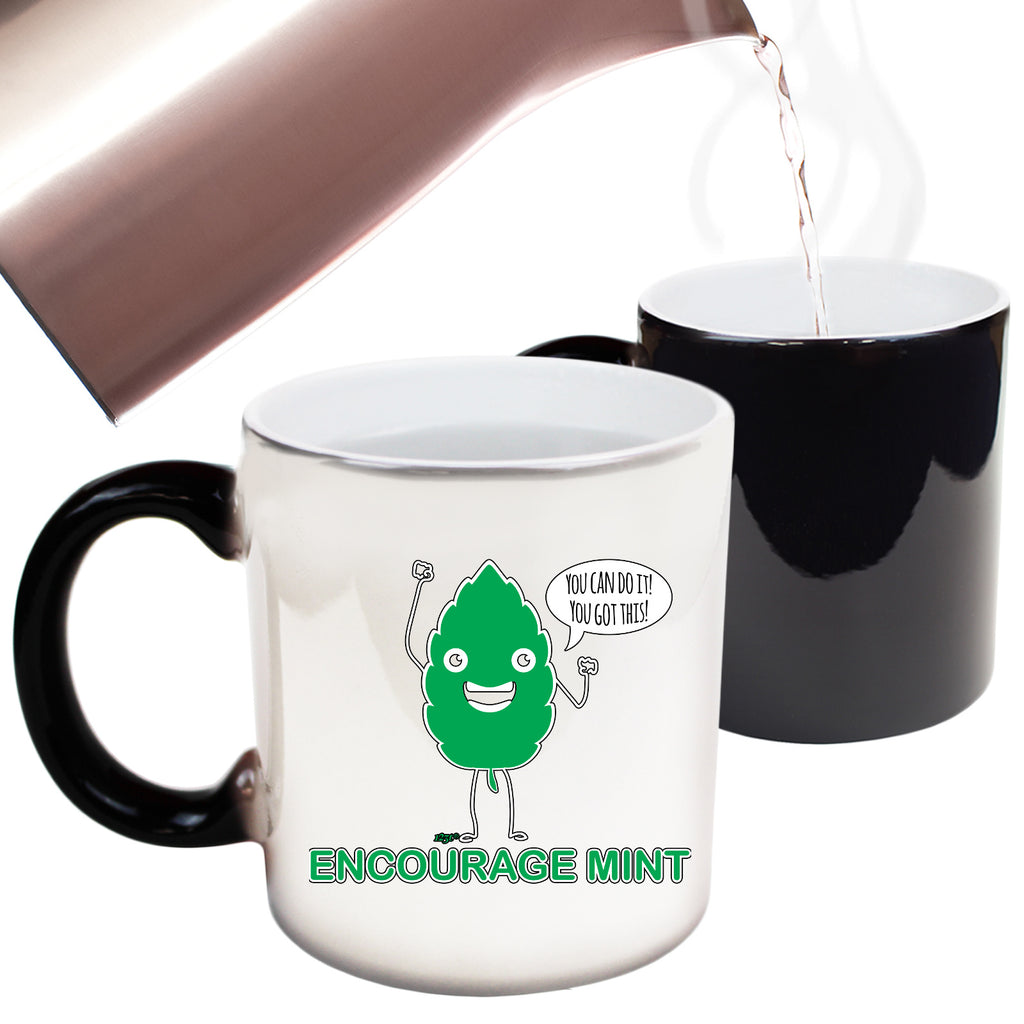Encourage Mint - Funny Colour Changing Mug Cup