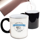 Rltw When Life Gets Complicated Cycling - Funny Colour Changing Mug
