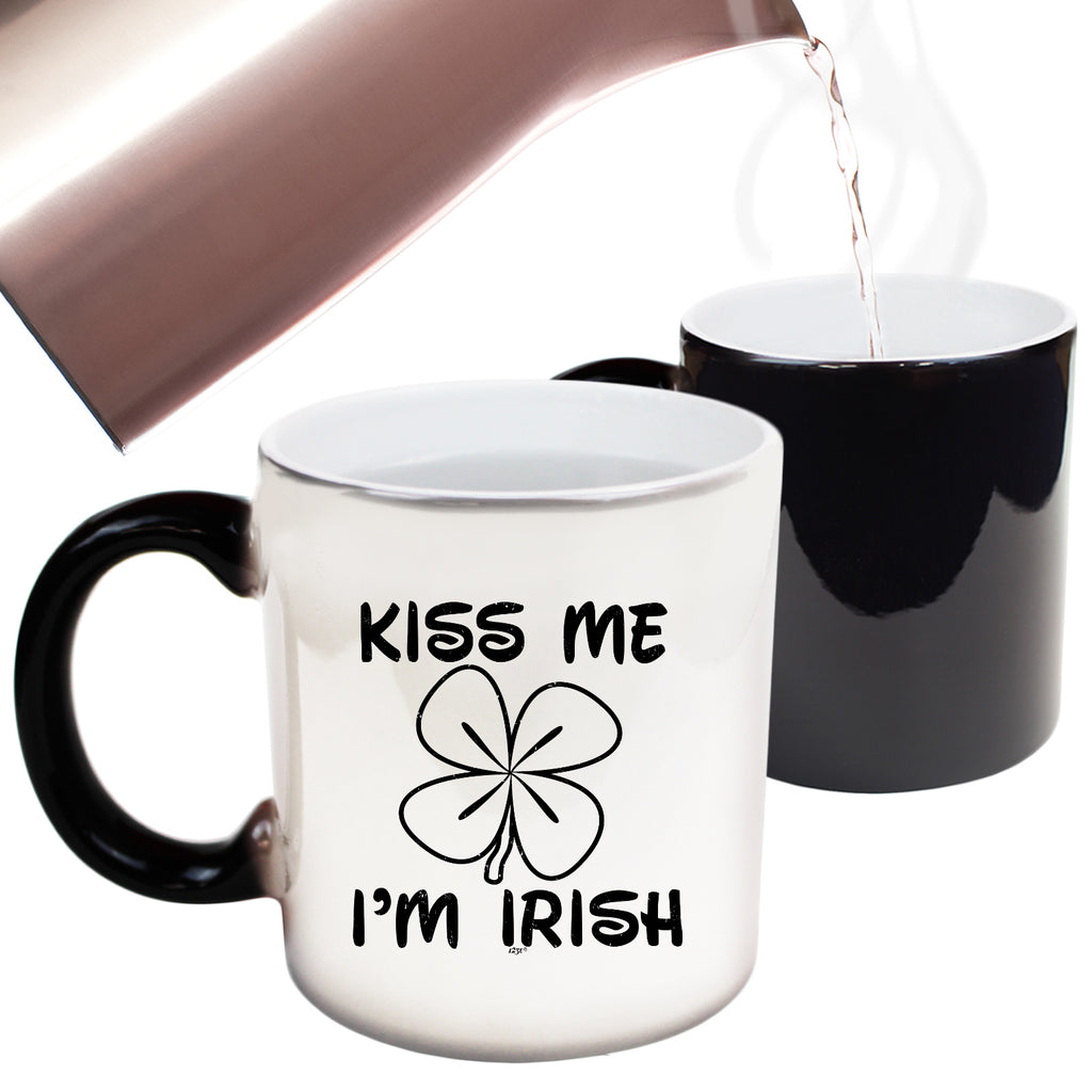 Kiss Me Im Irish - Funny Colour Changing Mug