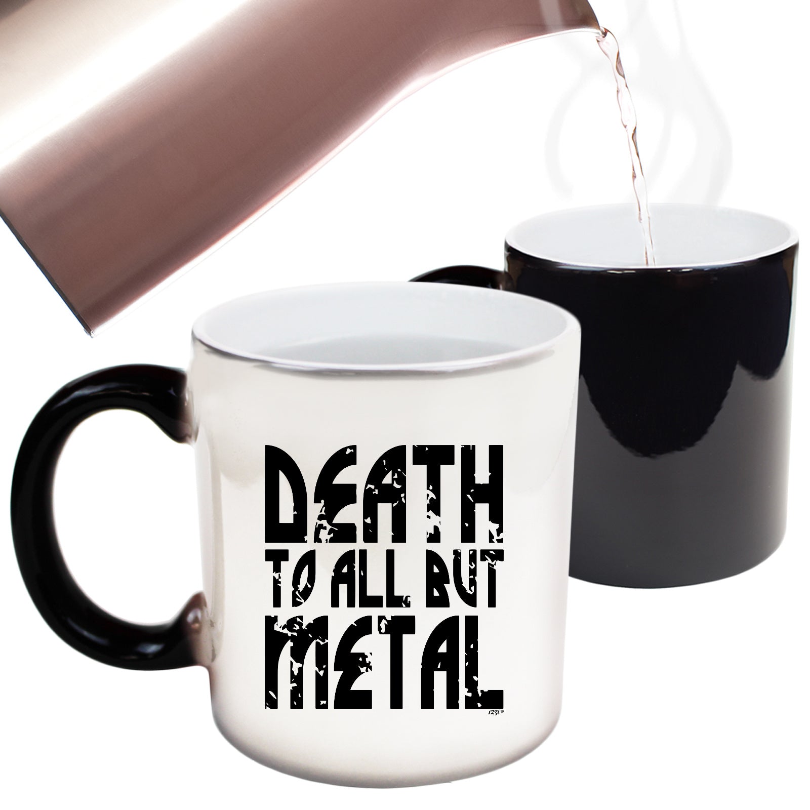Death To All But Metal Music - Funny Colour Changing Mug Cup