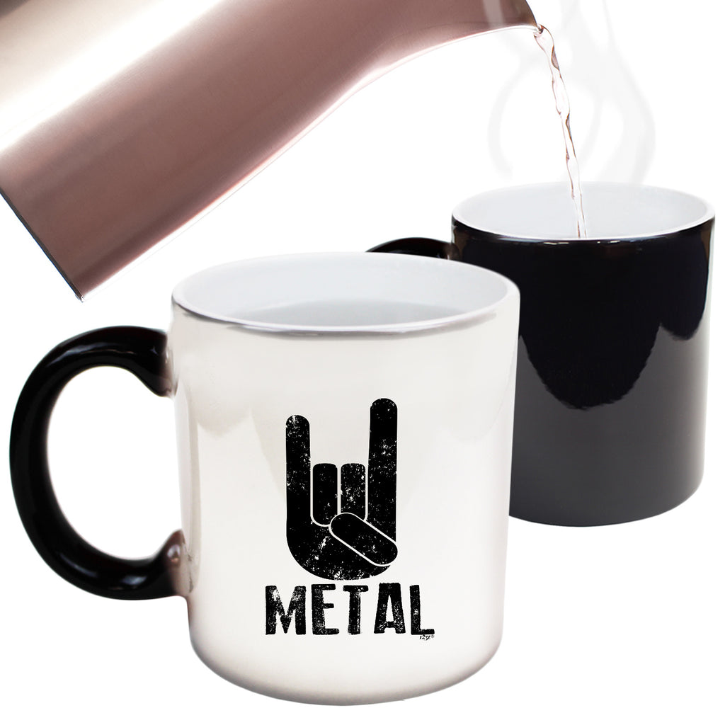 Metal Music - Funny Colour Changing Mug