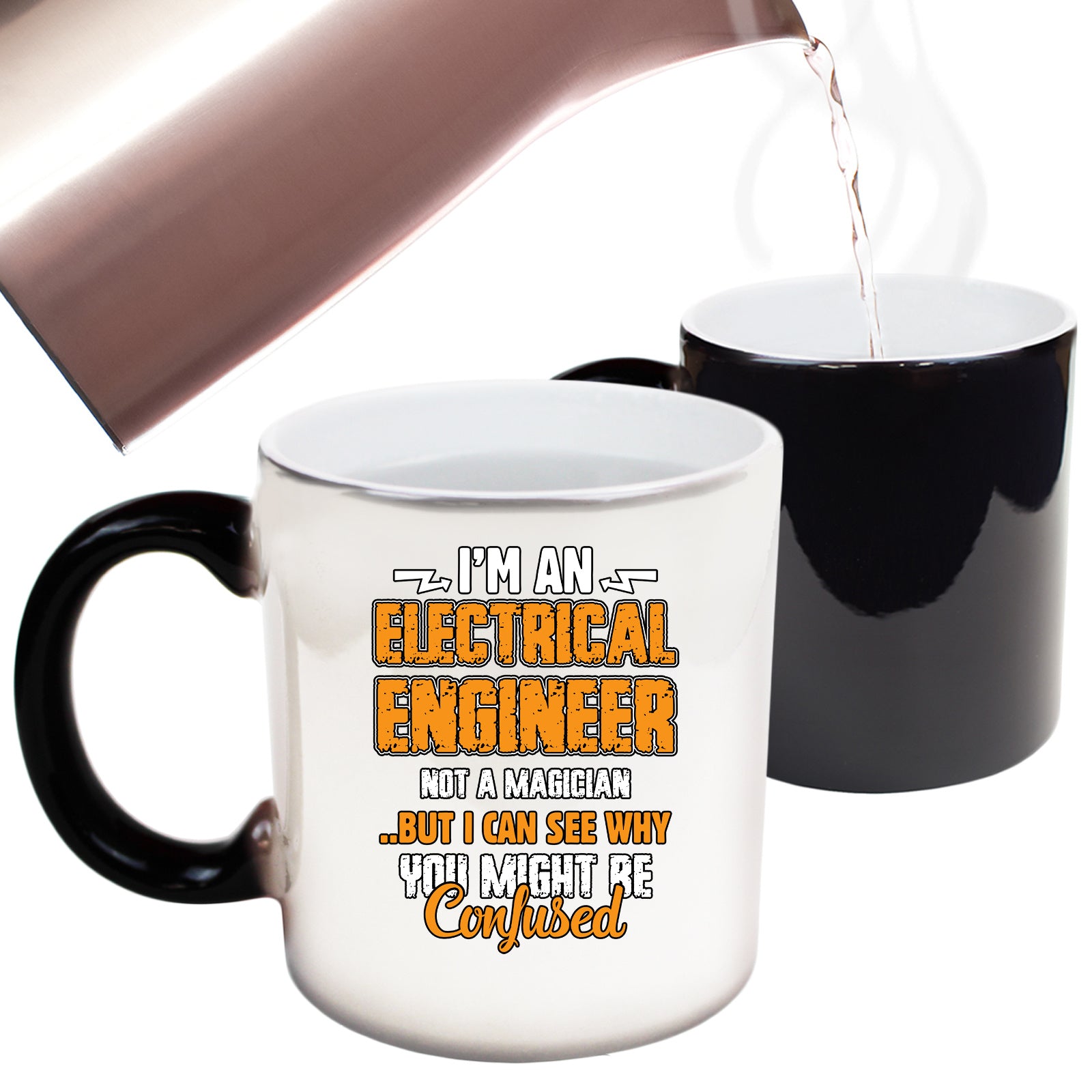 Electrical Engineer Not A Magican - Funny Colour Changing Mug