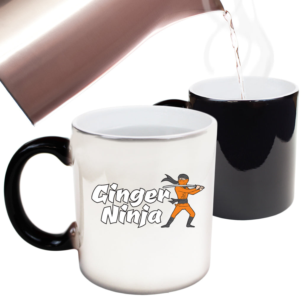 Ginger Ninja - Funny Colour Changing Mug Cup