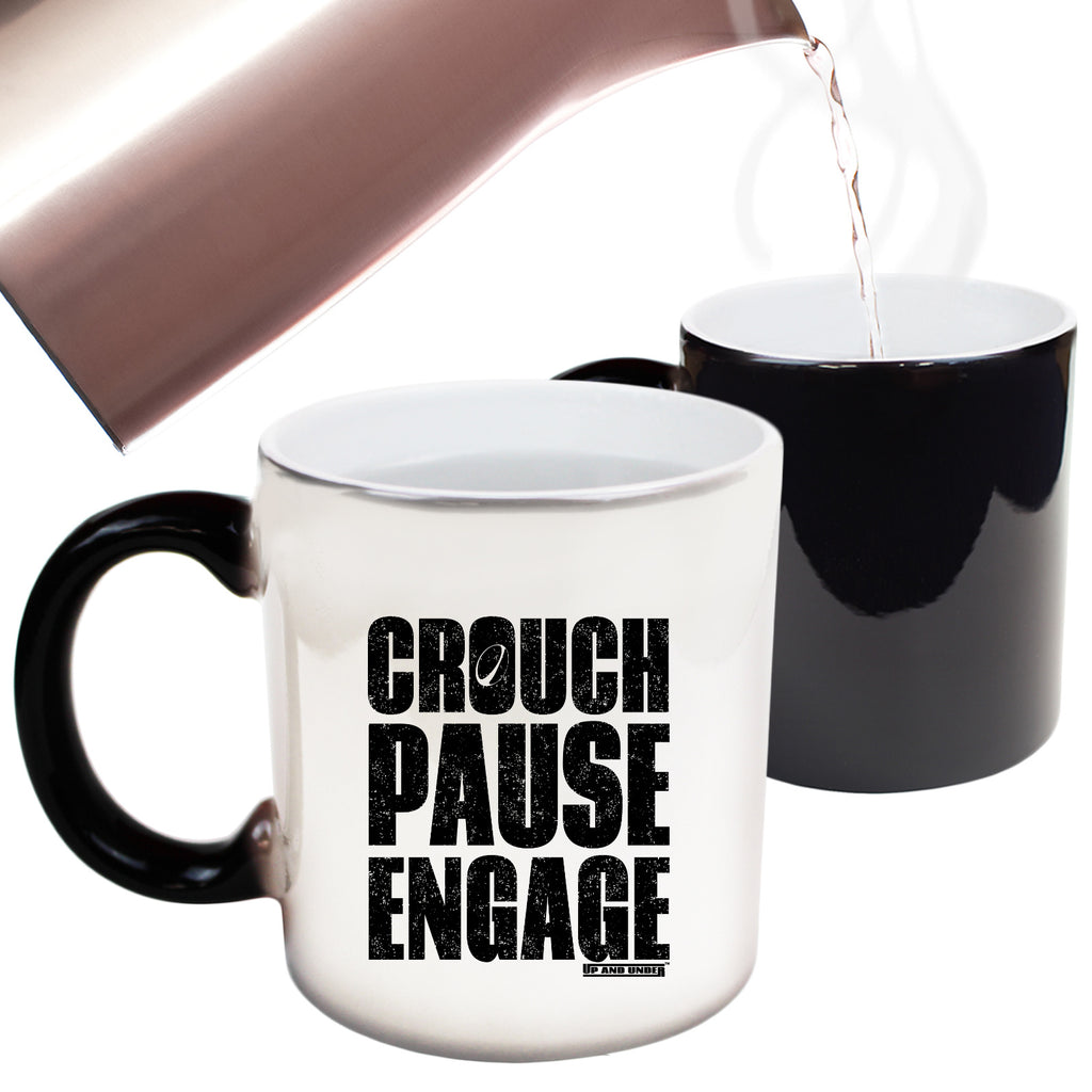 Uau Crouch Pause Engage - Funny Colour Changing Mug