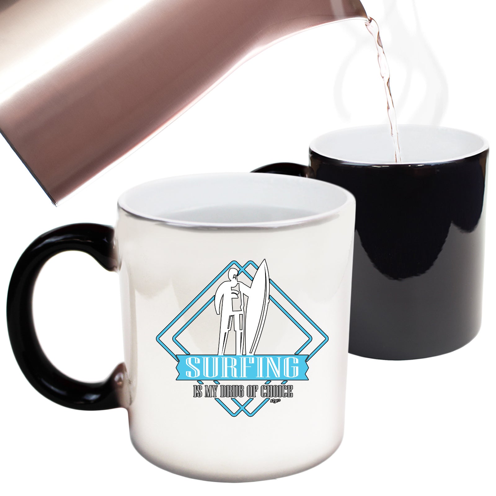 Surfing Is My Choice - Funny Colour Changing Mug