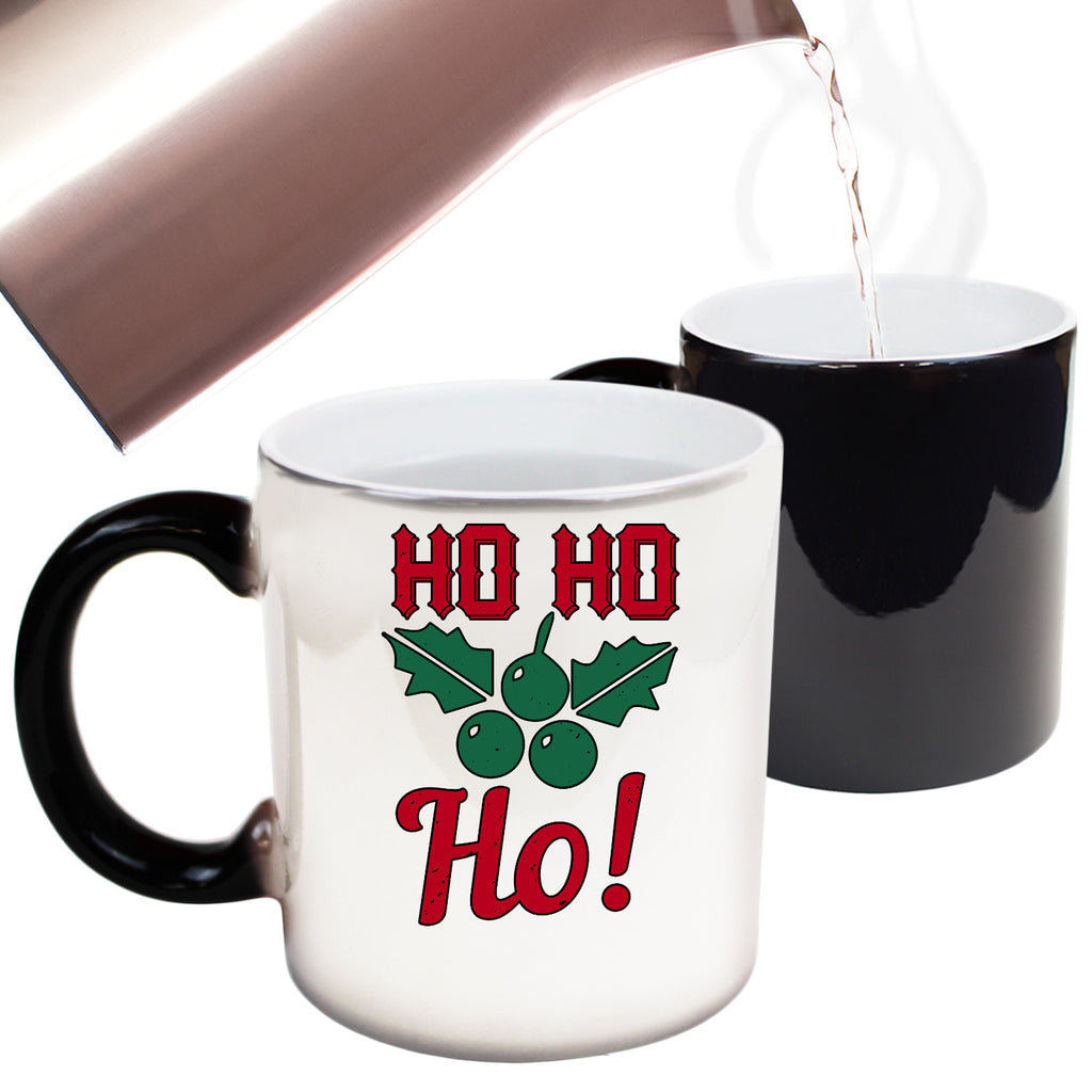 Christmas Ho Ho Ho - Funny Colour Changing Mug