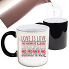 Love Is Love Statements - Funny Colour Changing Mug