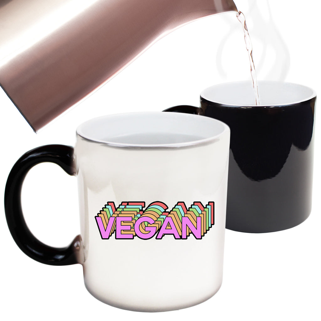 Vegan Graphics Food - Funny Colour Changing Mug