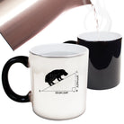 Hypotenuse Hippo Hippopotamus - Funny Colour Changing Mug Cup