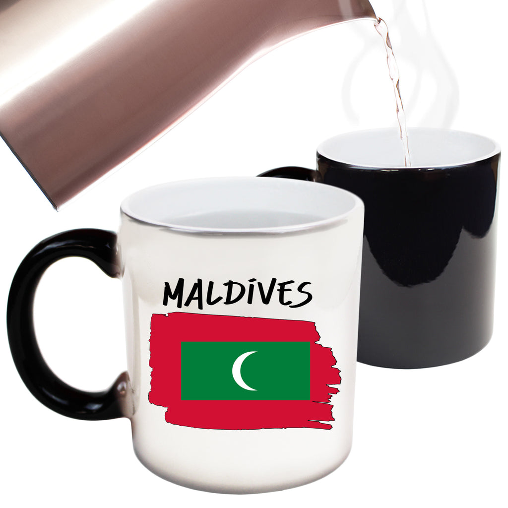 Maldives - Funny Colour Changing Mug
