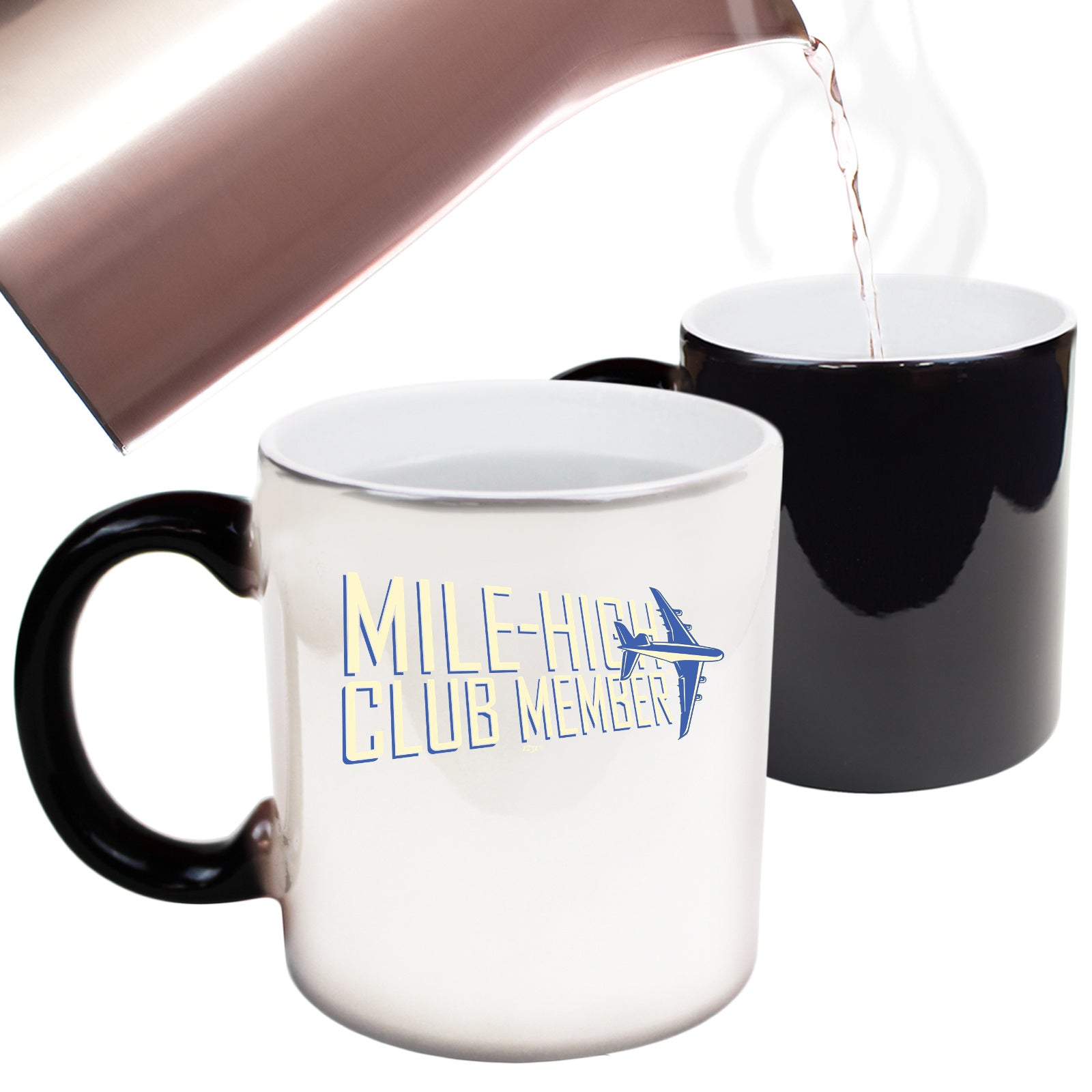 Mile High Club Member 2 Colour - Funny Colour Changing Mug