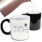 Eat Sleep Archery - Funny Colour Changing Mug Cup