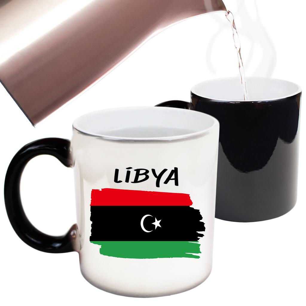Libya - Funny Colour Changing Mug