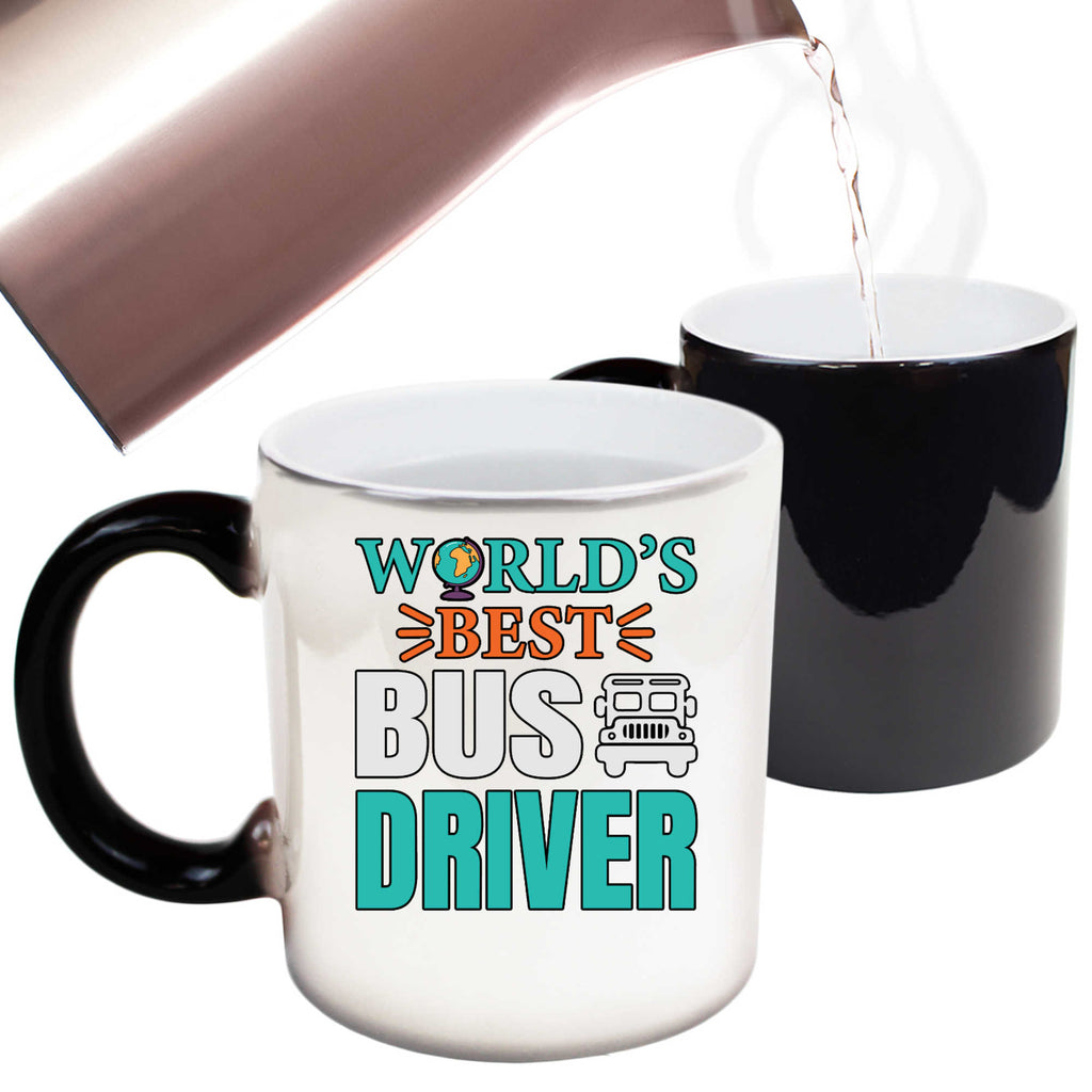 Worlds Best Bus Driver - Funny Colour Changing Mug