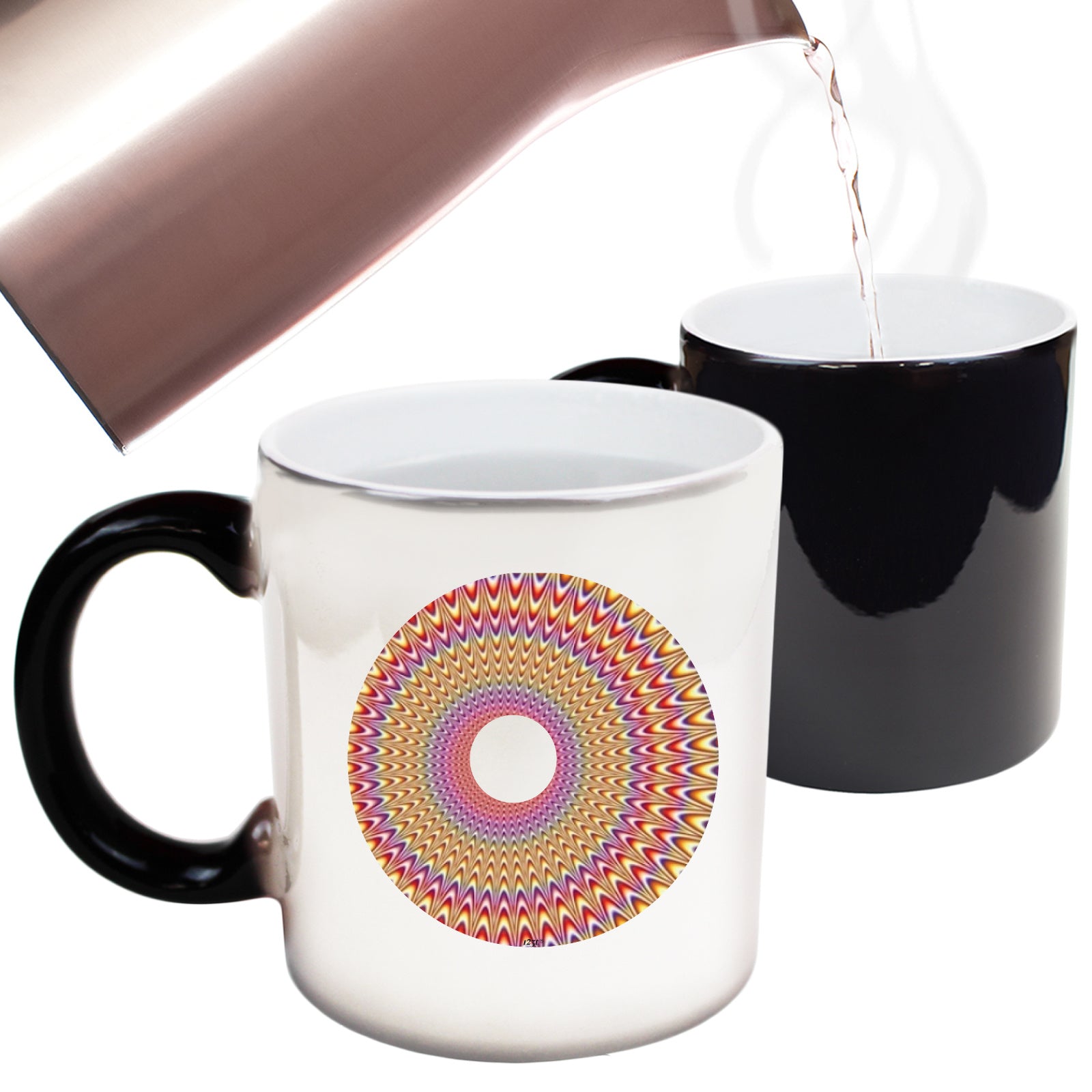 Wiggle Illusion - Funny Colour Changing Mug
