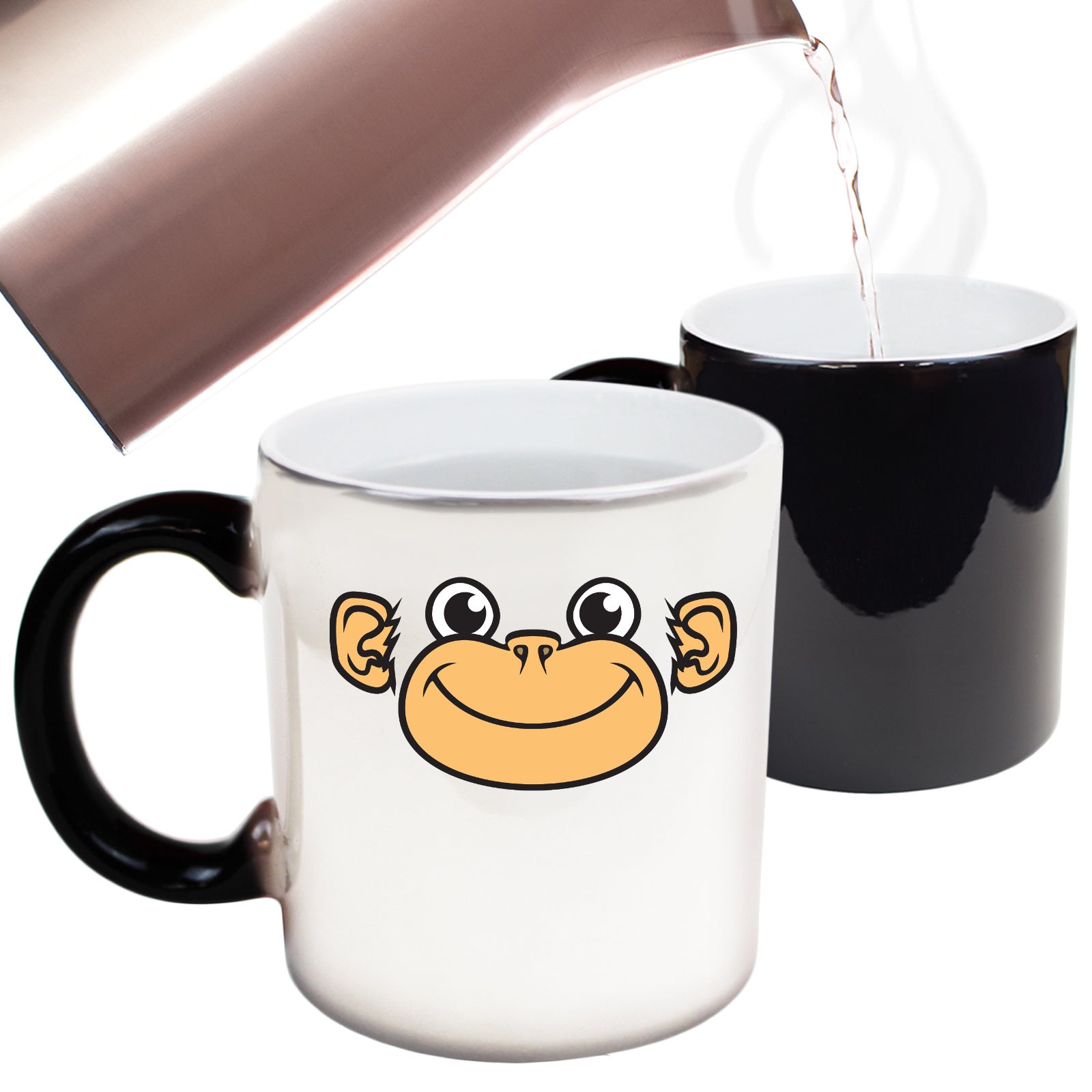 Monkey Ani Mates - Funny Colour Changing Mug