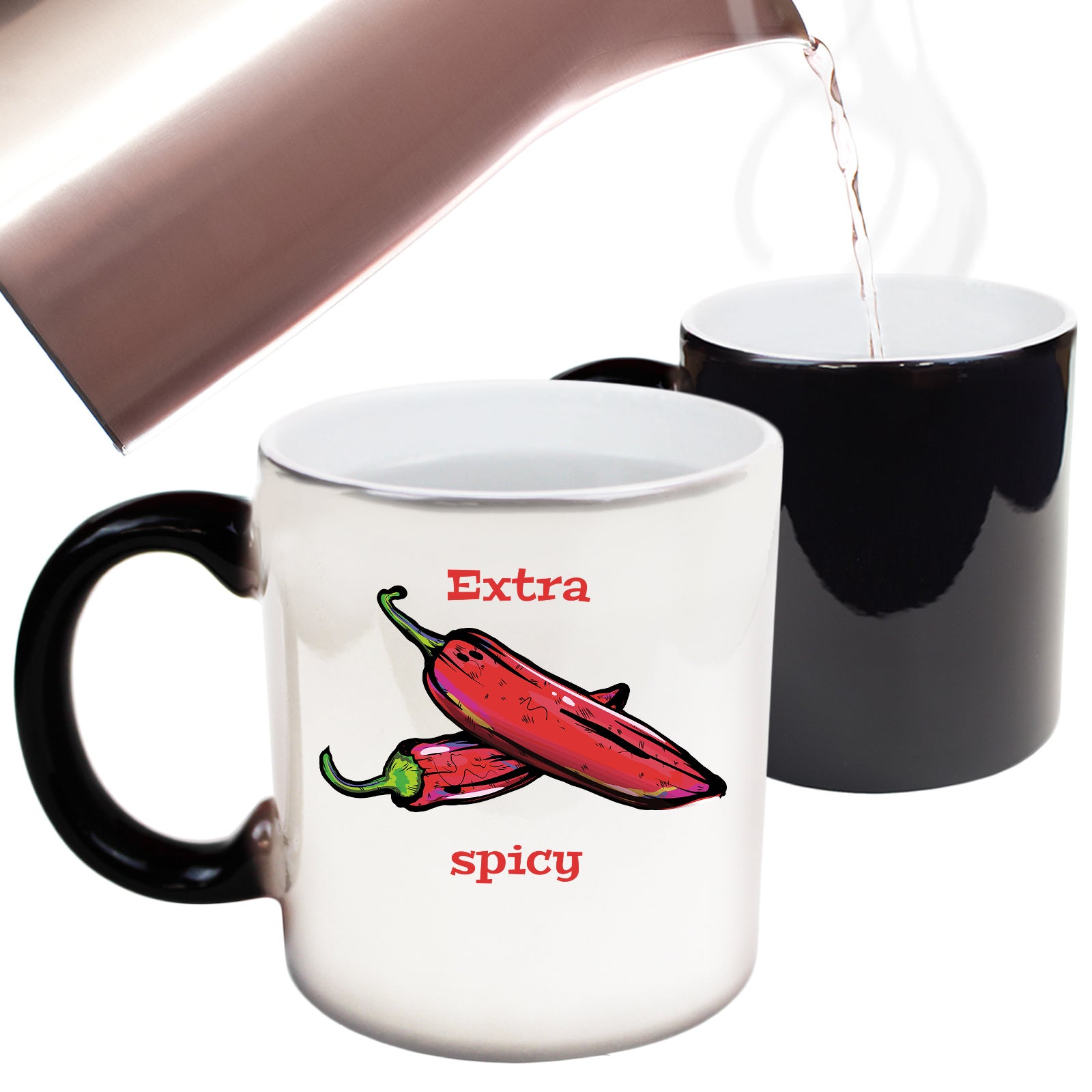 Extra Spicy Chillies - Funny Colour Changing Mug