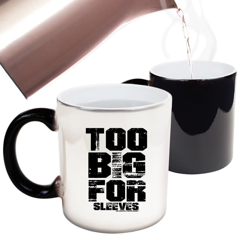 Swps Too Big For Sleeves - Funny Colour Changing Mug