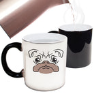 Pug Ani Mates - Funny Colour Changing Mug