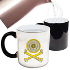 Rltw Wheel Crossbones - Funny Colour Changing Mug