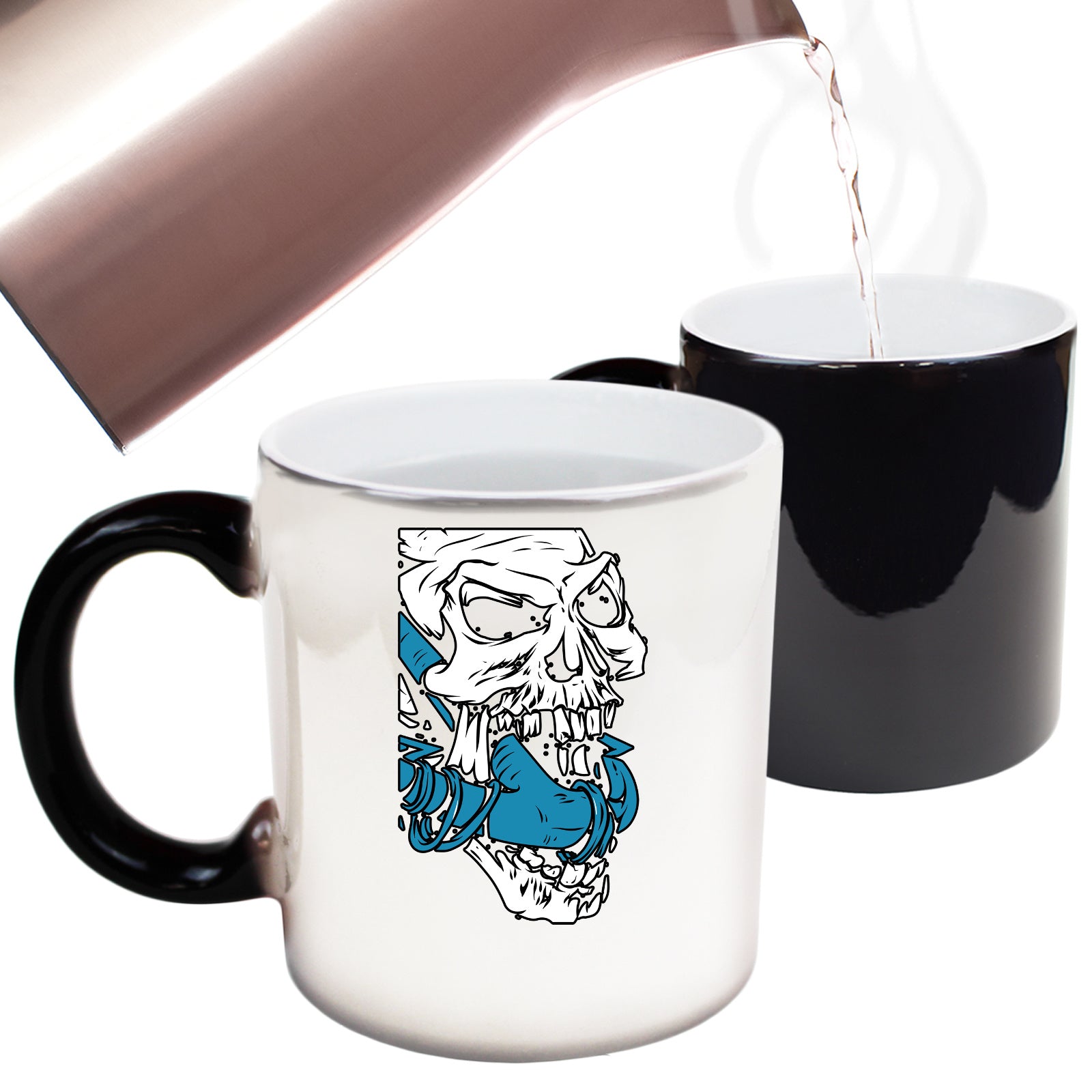 Skull Anchor Fashion - Funny Colour Changing Mug