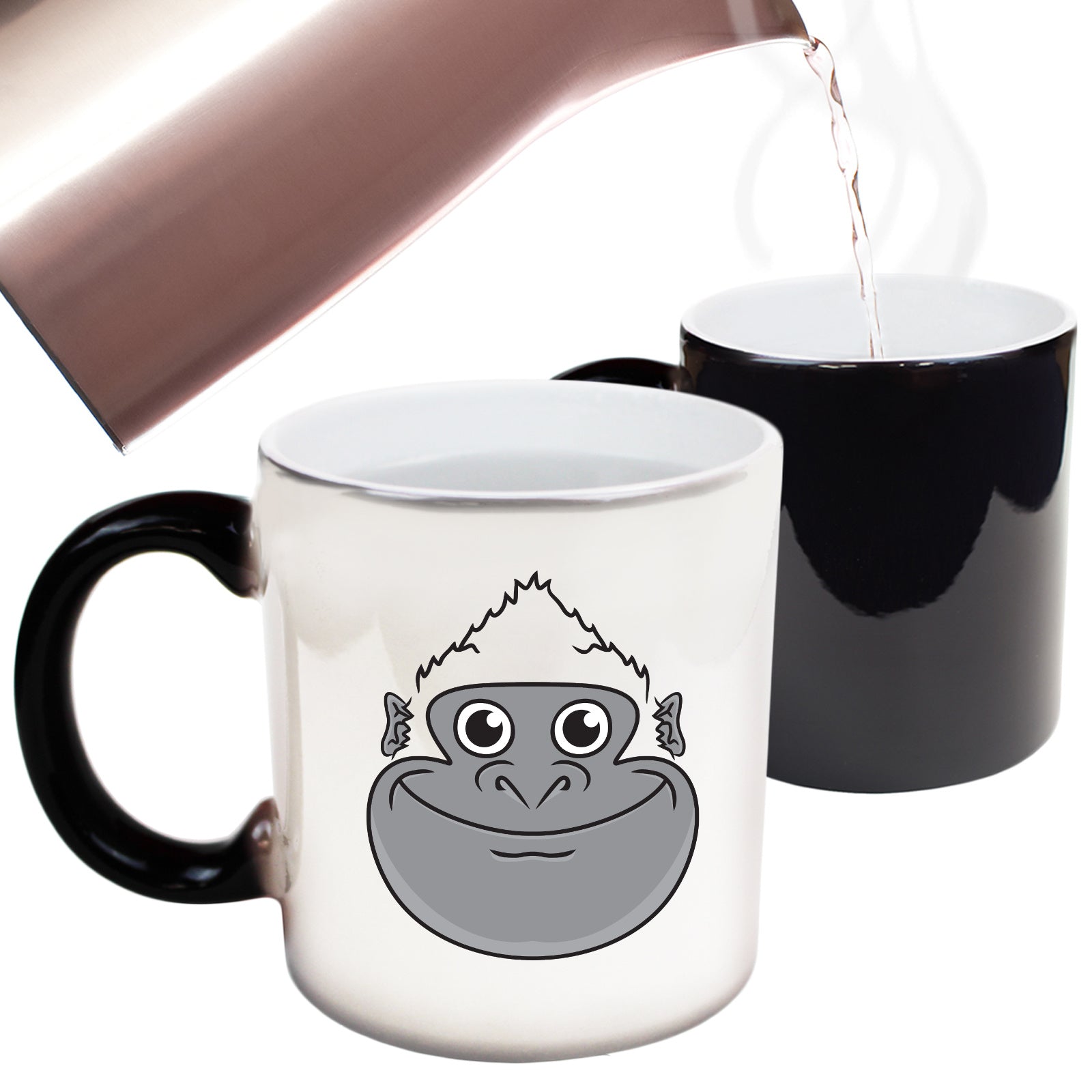 Gorrila Ani Mates - Funny Colour Changing Mug Cup