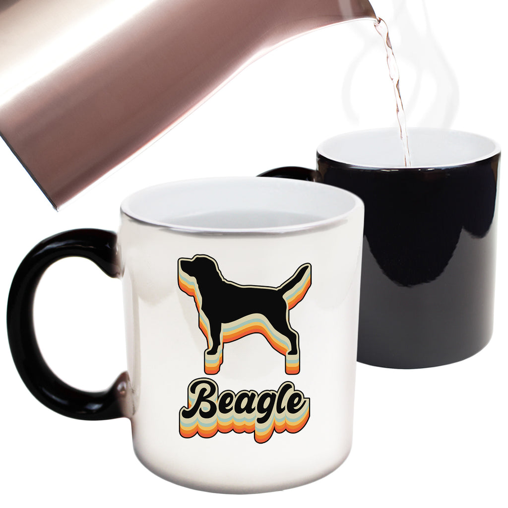 Beagle Dogs Dog Animal Pet - Funny Colour Changing Mug