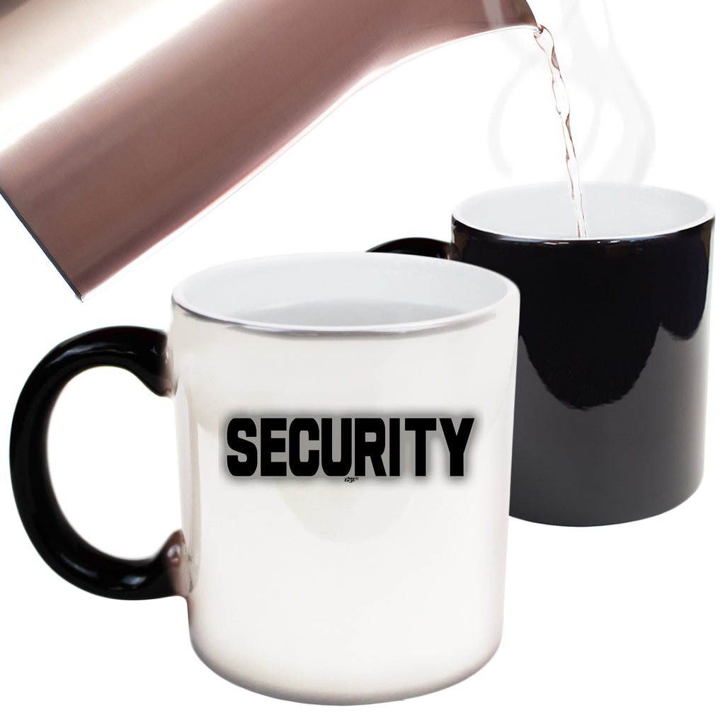 Security - Funny Colour Changing Mug