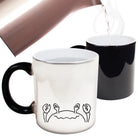 Crab Animal Face Ani Mates - Funny Colour Changing Mug Cup