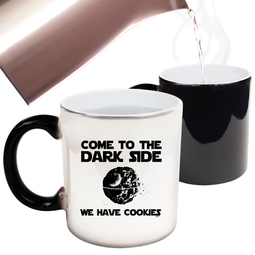Cookies Come To The Dark Side - Funny Colour Changing Mug Cup