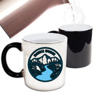 Wander Woman Hiking Walking Exploring - Funny Colour Changing Mug