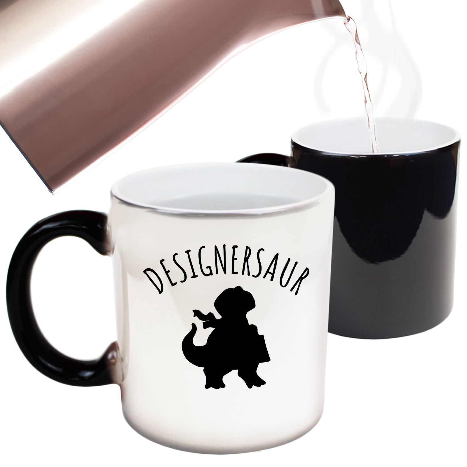 Designersaur Donosaur - Funny Colour Changing Mug