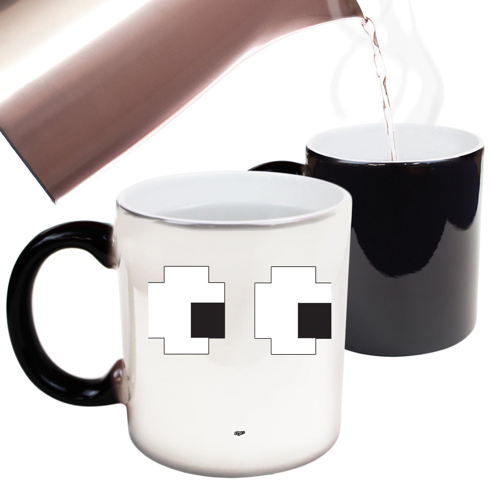 Pixel Eyes - Funny Colour Changing Mug