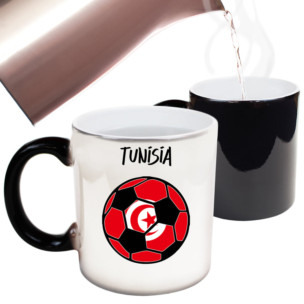 Tunisia Football - Funny Colour Changing Mug
