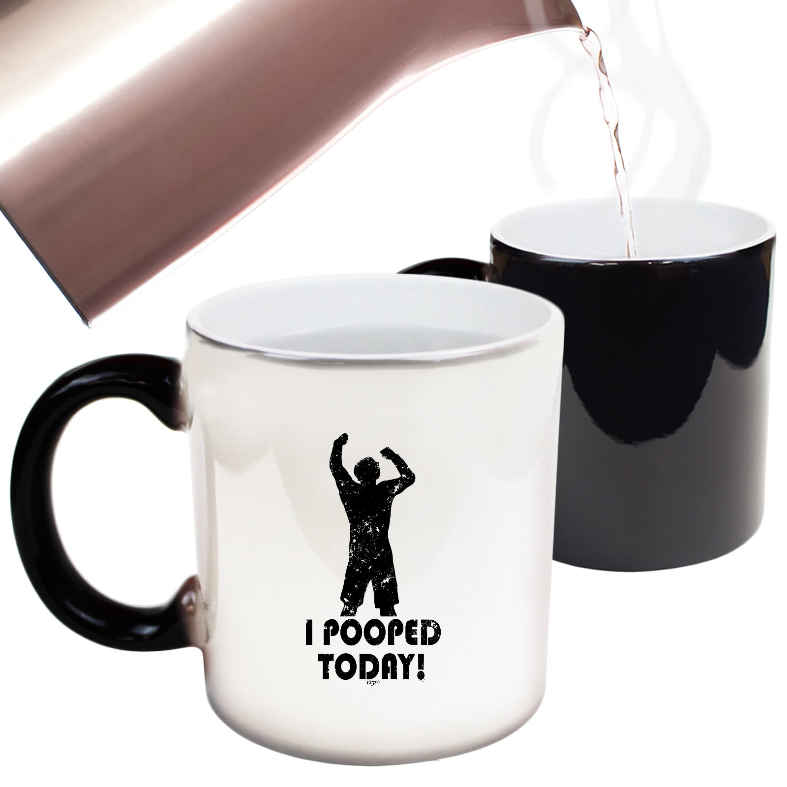 Pooped Today - Funny Colour Changing Mug