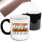 You Can Niver Have Too Many Guitars Electric Bass Guitar - Funny Colour Changing Mug