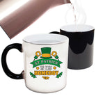 St Patrick Is My Homeboy Irish St Patricks Day Ireland - Funny Colour Changing Mug
