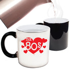 The 80S Red Heart - Funny Colour Changing Mug