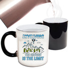Skydiving The Ground Is The Limit - Funny Colour Changing Mug