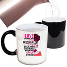 I Love The Feeling Of The Freshair Afro - Funny Colour Changing Mug
