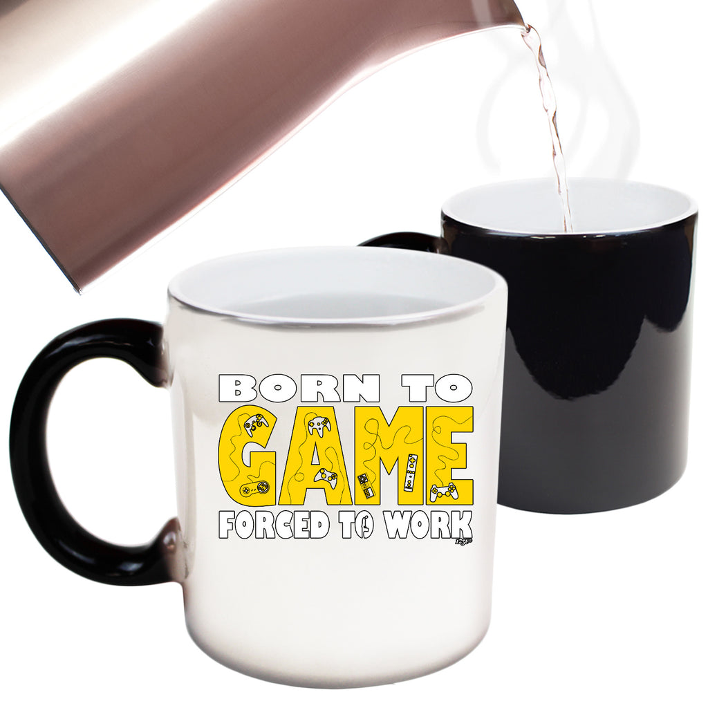 Born To Game - Funny Colour Changing Mug Cup