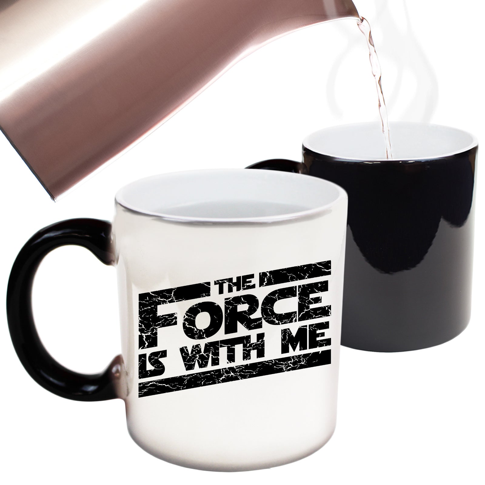 The Force Is With Me - Funny Colour Changing Mug