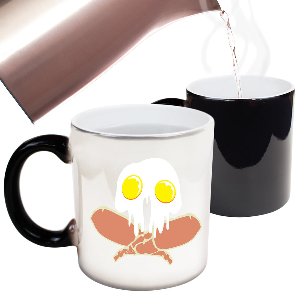 Ghoul Breakfast - Funny Colour Changing Mug Cup