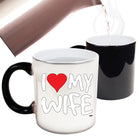 Love Heart My Wife - Funny Colour Changing Mug
