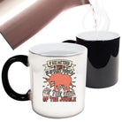 If Size Mattered The Elephant Would Be The King Of The Jungle - Funny Colour Changing Mug