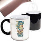 Temple Skull Koi - Funny Colour Changing Mug