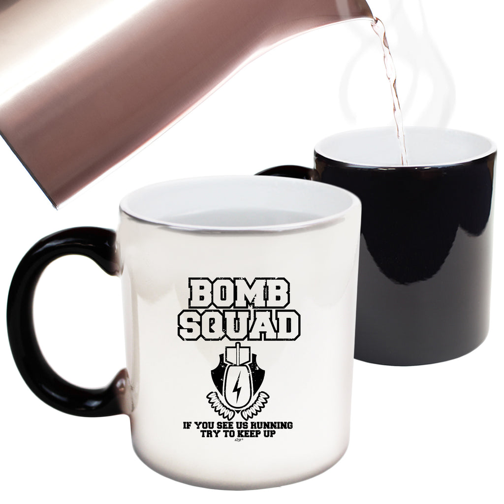 Bomb Squad - Funny Colour Changing Mug Cup
