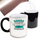 Sharks Are The Criminals Of The Sea Dolphins Are The Outlaws  - Funny Colour Changing Mug